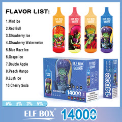 ELF BOX 14000 Puffs Disposable Vape Wholesale - VZVAPE