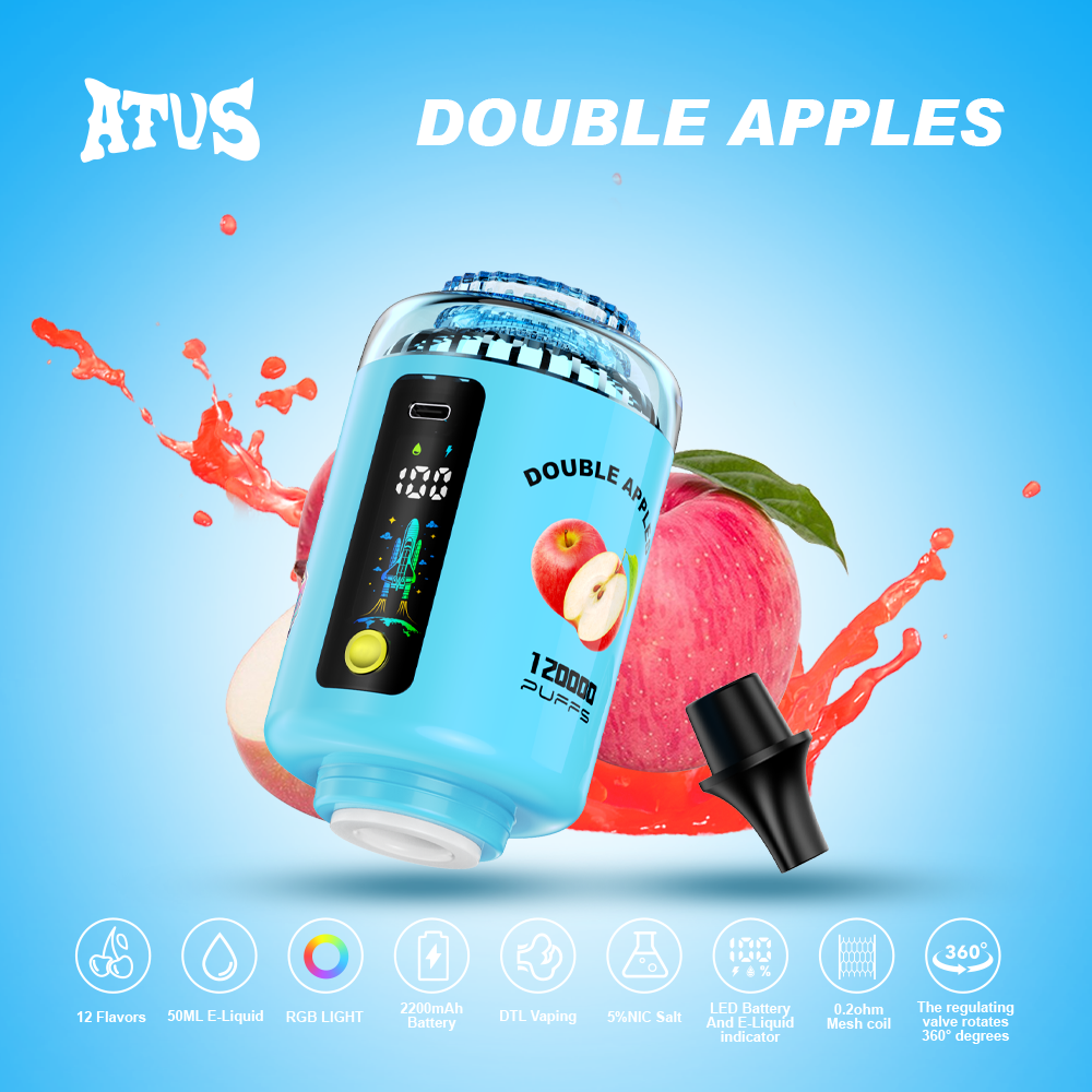 ATVS 120k Puffs Hookah Head Disposable Vape Wholesale - [VzVape.com]