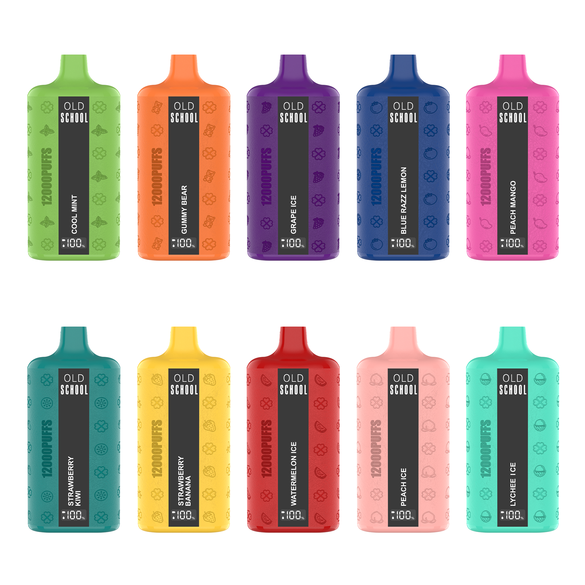 OLD School Leather 12000 Puffs Disposable Vape Wholesale - VZVAPE