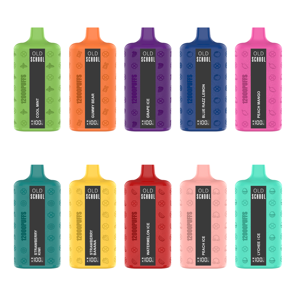 Old School Leather 12000 Puffs Disposable Vape Wholesale - Vapz Vape Wholesale