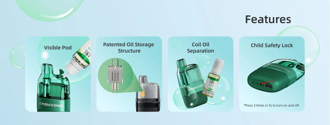 Maskking Ucee 7000 Puffs Refillable Vape Wholesale - VZVAPE