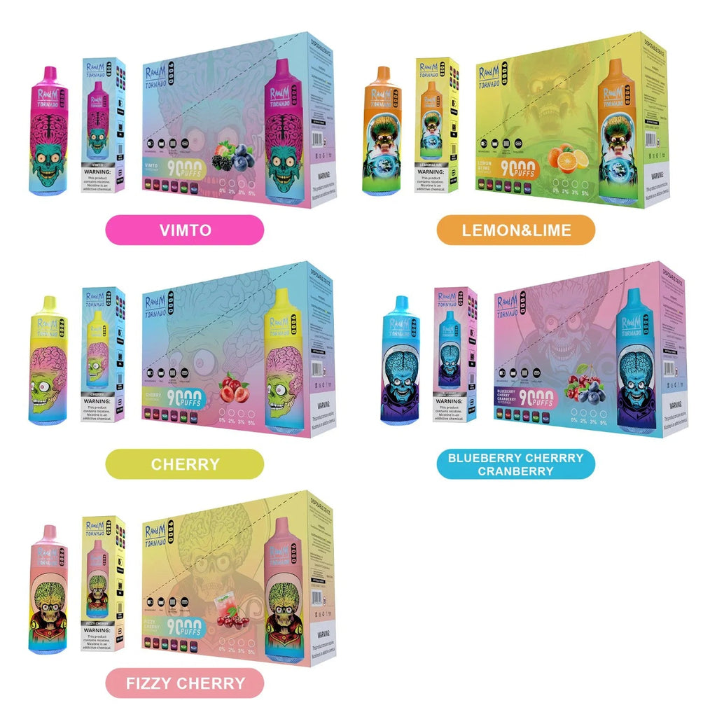 RandM Tornado 9000 Puffs Disposable Vape Wholesale - Vapz Vape Wholesale