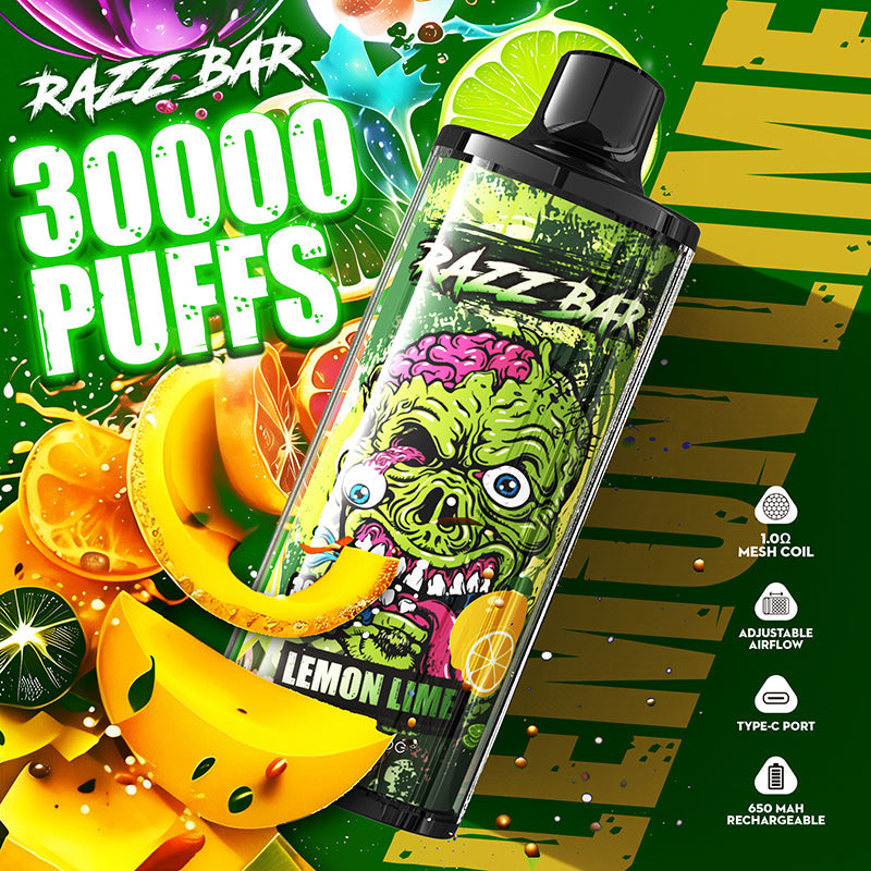 EU Warehouse Razz Bar 30000 Puffs Disposable Vape Wholesale - [VzVape.com]