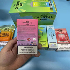 WGA CRYSTAL KING 12000 Puffs Disposable Vape Wholesale - VZVAPE