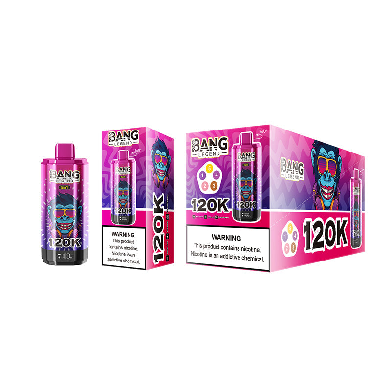 BANG LEGEND 120000 Puffs Disposable Vape Wholesale - Vapz Vape Wholesale