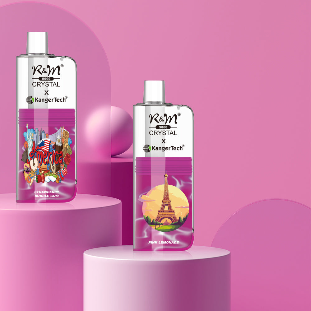 R&M CRYSTAL 9000 Puffs Disposable Vape Wholesale - Vapz Vape Wholesale