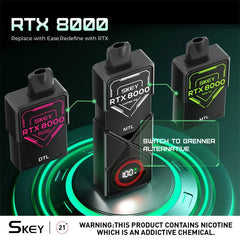 SKEY RTX 10000 Puffs Pod Device System Wholesale - VZVAPE