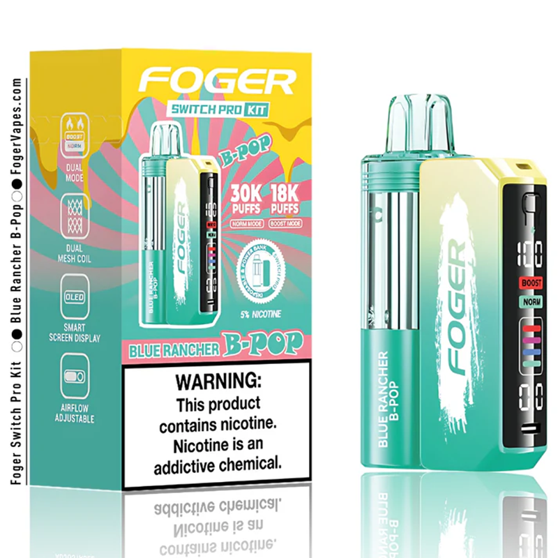 Foger Switch Pro 30000 Puffs Disposable Vape Wholesale - Vapz Vape Wholesale