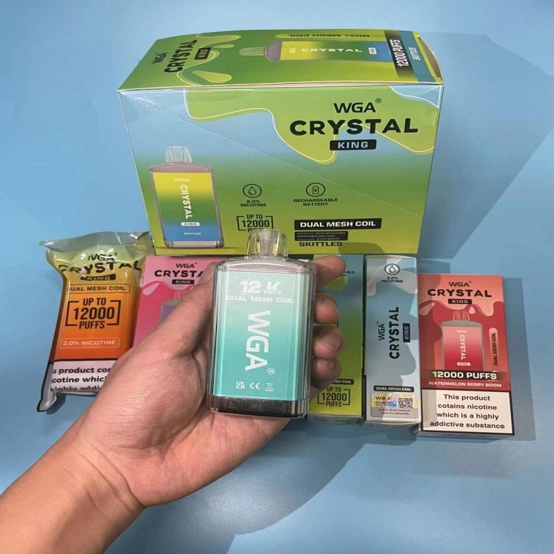 WGA CRYSTAL KING 12000 Puffs Disposable Vape Wholesale - VZVAPE