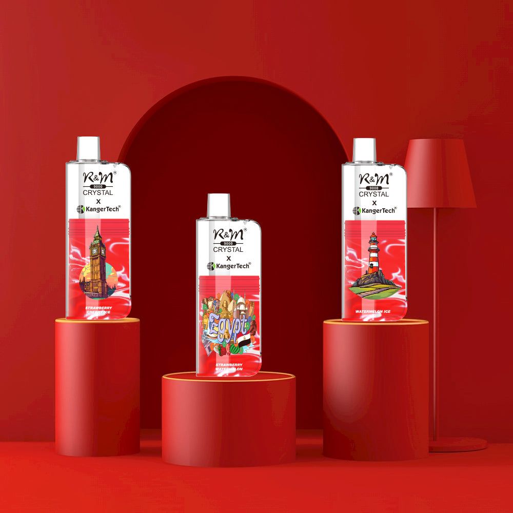 R&M CRYSTAL 9000 Puffs Disposable Vape Wholesale - VZVAPE