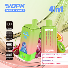 EU Warehouse VOPK FOUR FLAVORS 80000 Puffs Disposable Vape Wholesale - VZVAPE