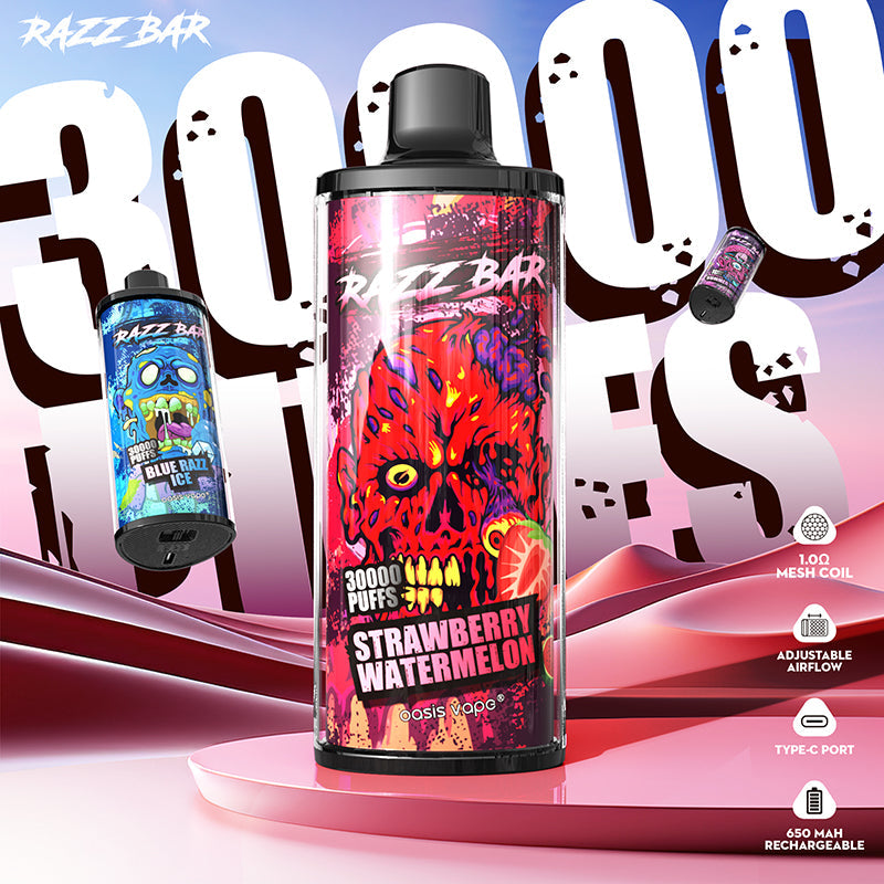 EU Warehouse Razz Bar 30000 Puffs Disposable Vape Wholesale - [VzVape.com]