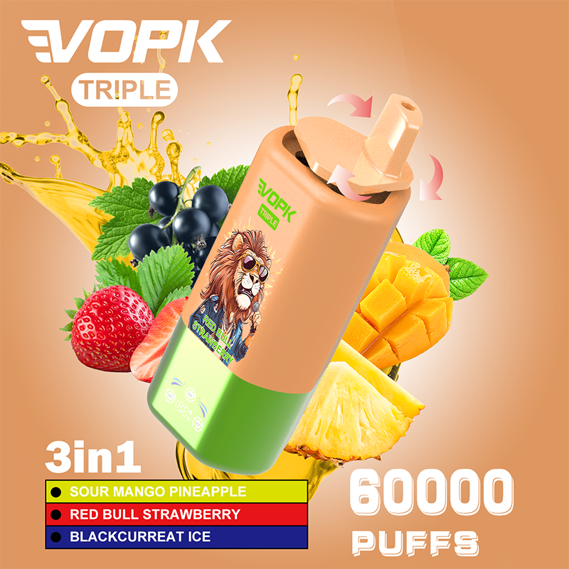 VOPK 3in1 60000 Puffs Disposable Vape Wholesale - Vapz Vape Wholesale