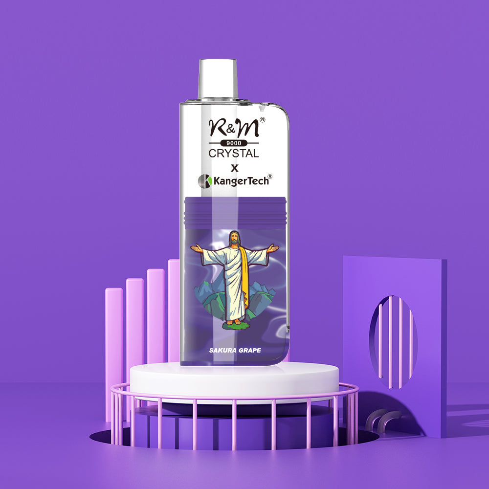 R&M CRYSTAL 9000 Puffs Disposable Vape Wholesale - Vapz Vape Wholesale