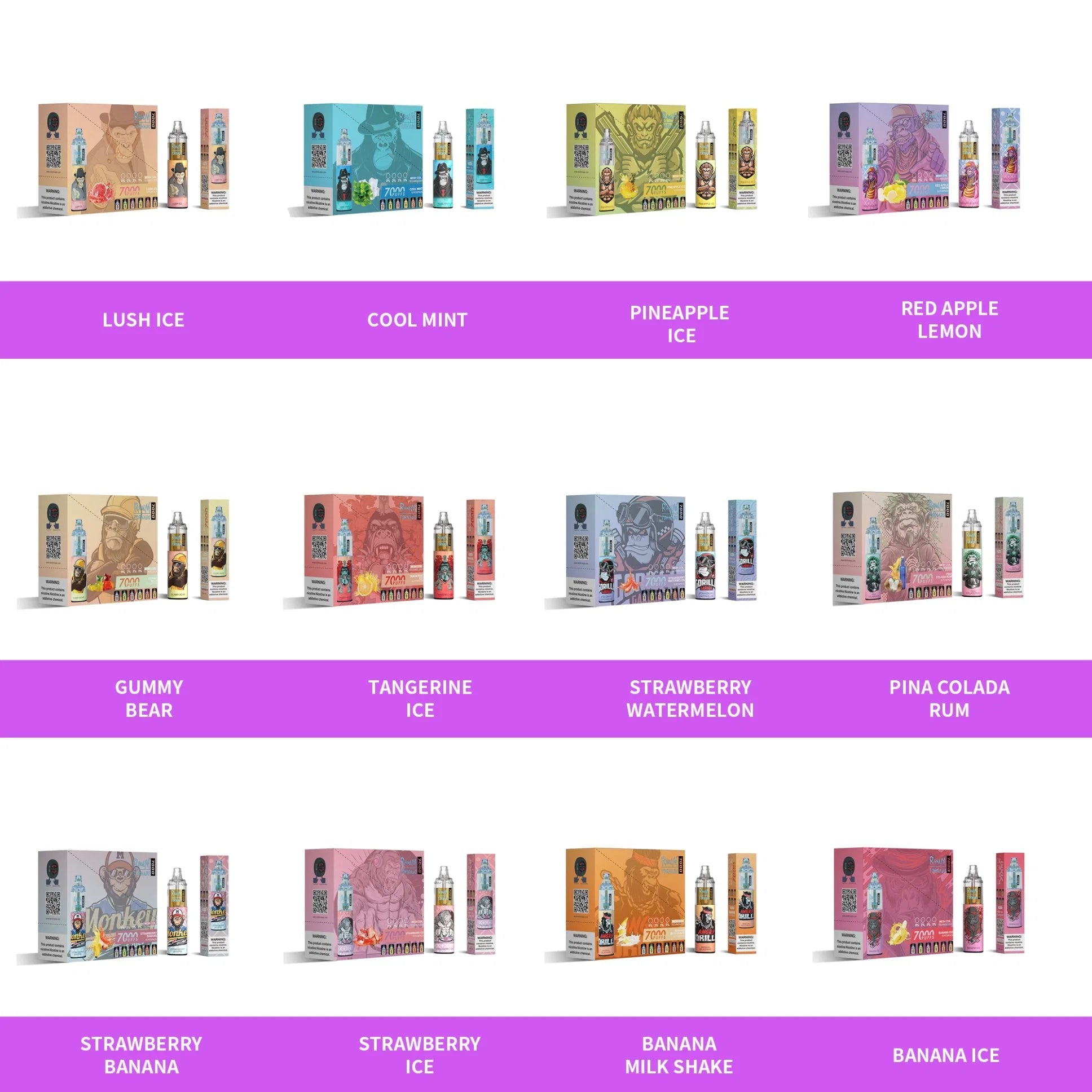 RandM Tornado 7000 Puffs Disposable Vape Wholesale - VZVAPE