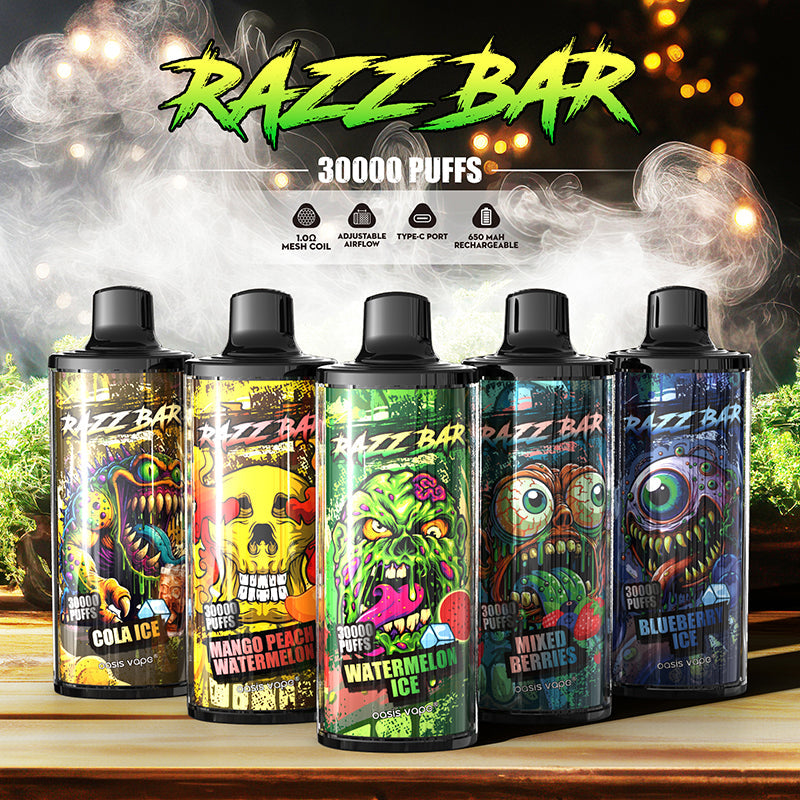 EU Warehouse Razz Bar 30000 Puffs Disposable Vape Wholesale - [VzVape.com]