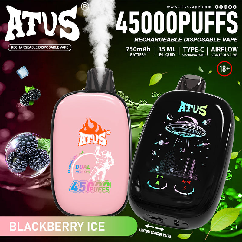 ATVS 45000 Puffs Disposable Vape Wholesale - Vapz Vape Wholesale