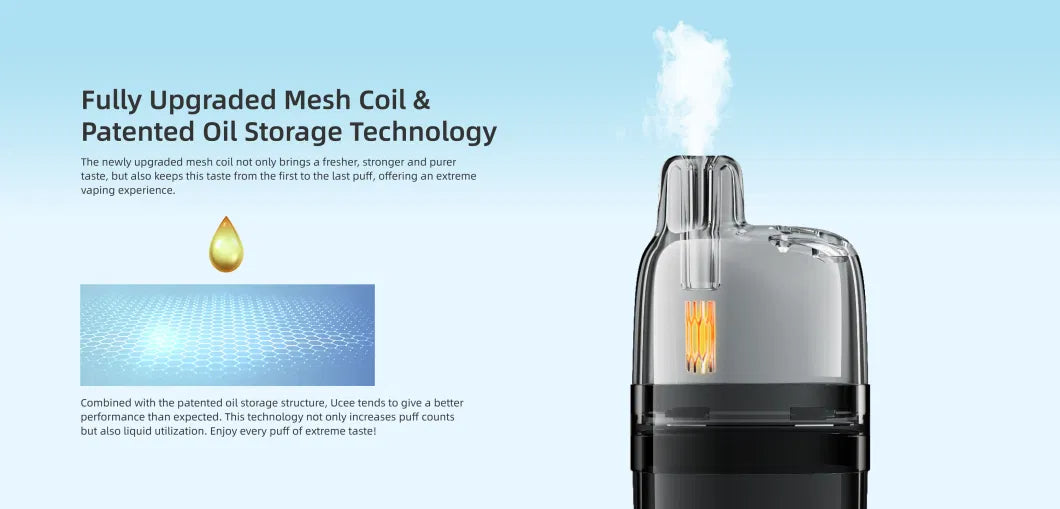 Maskking Ucee 7000 Puffs Refillable Vape Wholesale - VZVAPE