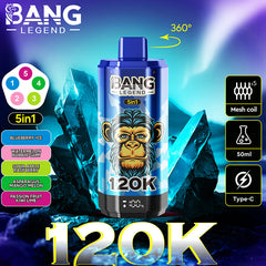 BANG LEGEND 120000 Puffs Disposable Vape Wholesale - VZVAPE