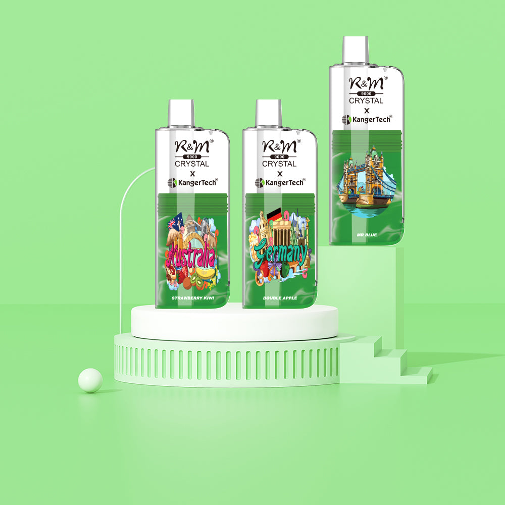 R&M CRYSTAL 9000 Puffs Disposable Vape Wholesale - VZVAPE