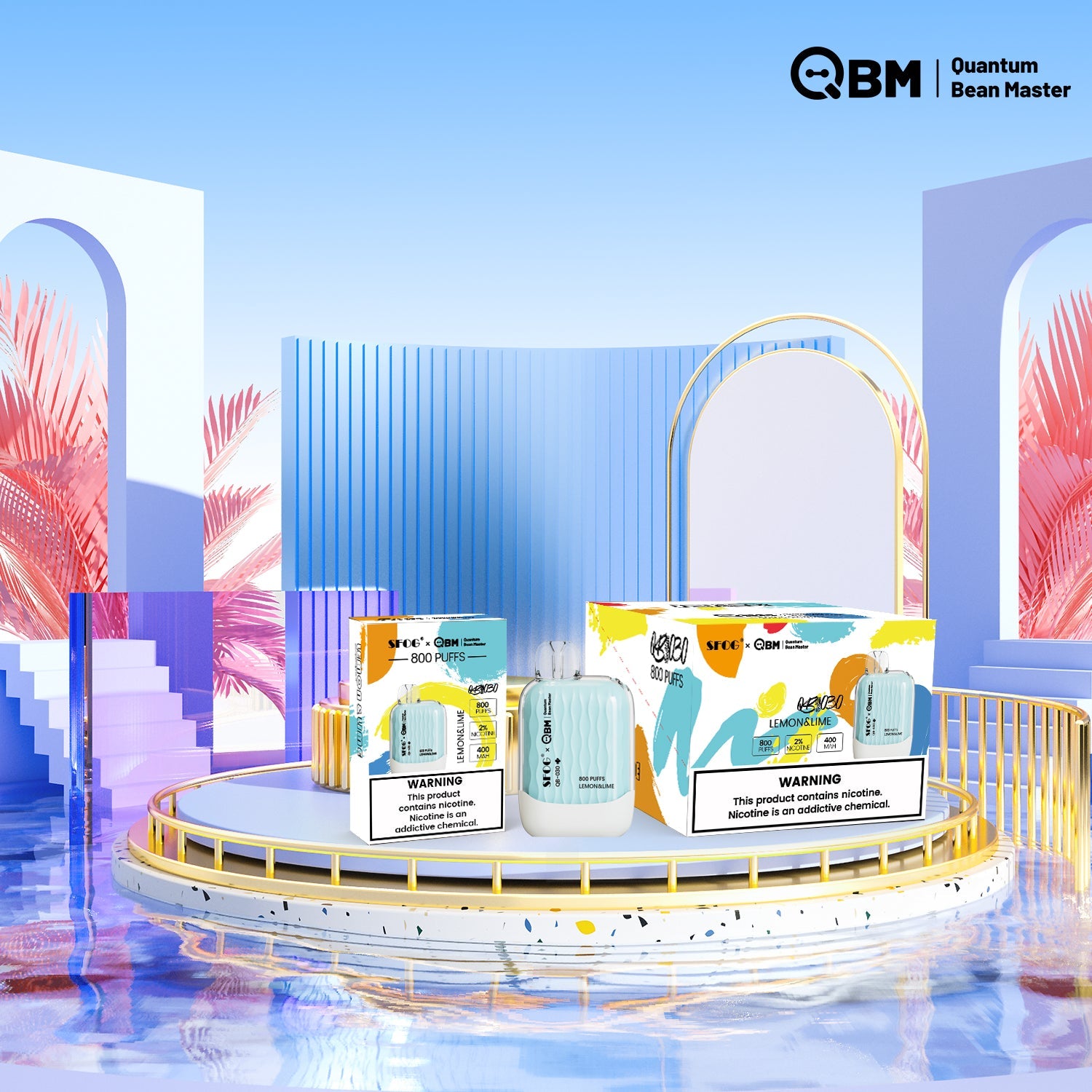 SFOG QB030 800 Puffs Disposable Vape Wholesale - VZVAPE