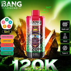 BANG LEGEND 120000 Puffs Disposable Vape Wholesale - VZVAPE