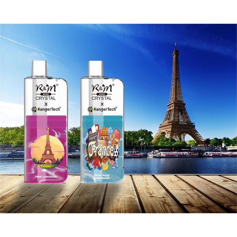 R&M CRYSTAL 9000 Puffs Disposable Vape Wholesale - VZVAPE