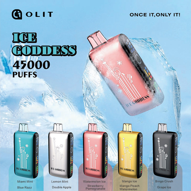 OLIT ICE CODDESS 45000 Puffs Disposable Vape Wholesale - VZVAPE