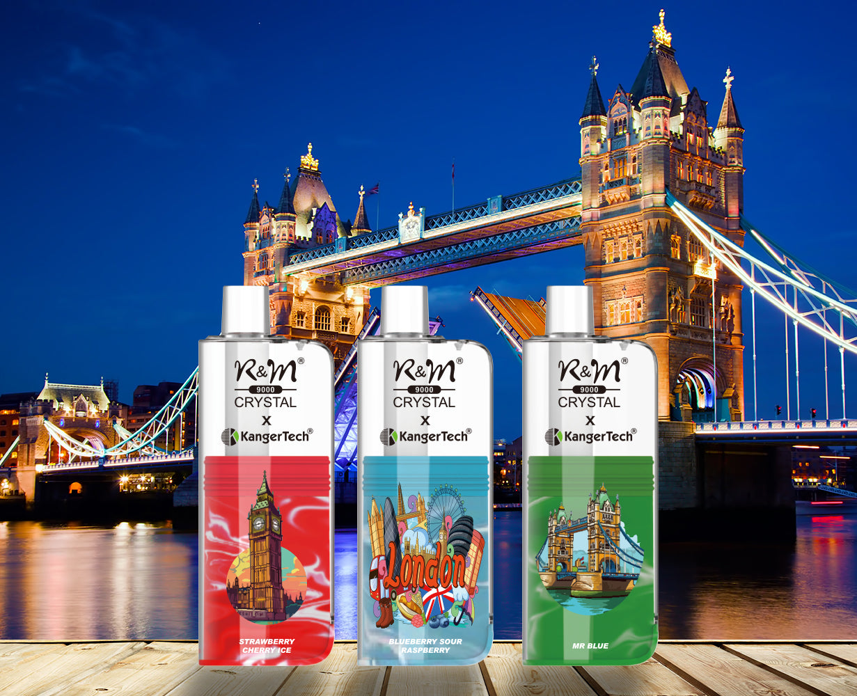 R&M CRYSTAL 9000 Puffs Disposable Vape Wholesale - Vapz Vape Wholesale