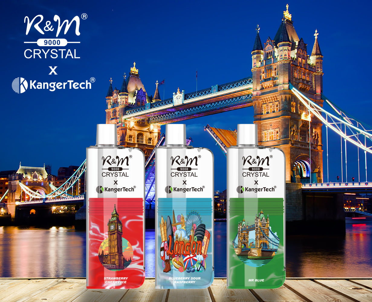 R&M CRYSTAL 9000 Puffs Disposable Vape Wholesale - VZVAPE