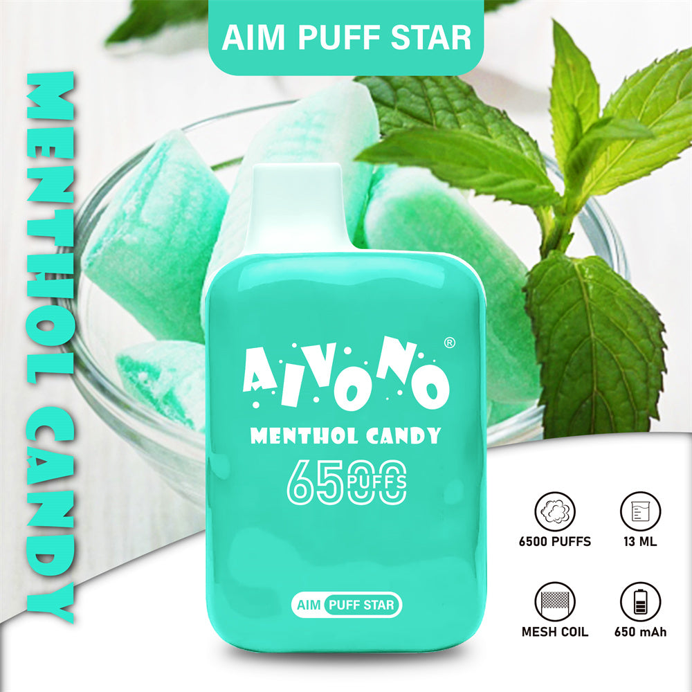AIVONO AIM  PUFFSTAR 6500Puffs Disposable Vape Wholesale - VZVAPE