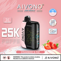 AIVONO AIM BOOM 25000 Puffs Patriot Edition Disposable Vape Wholesale - VZVAPE