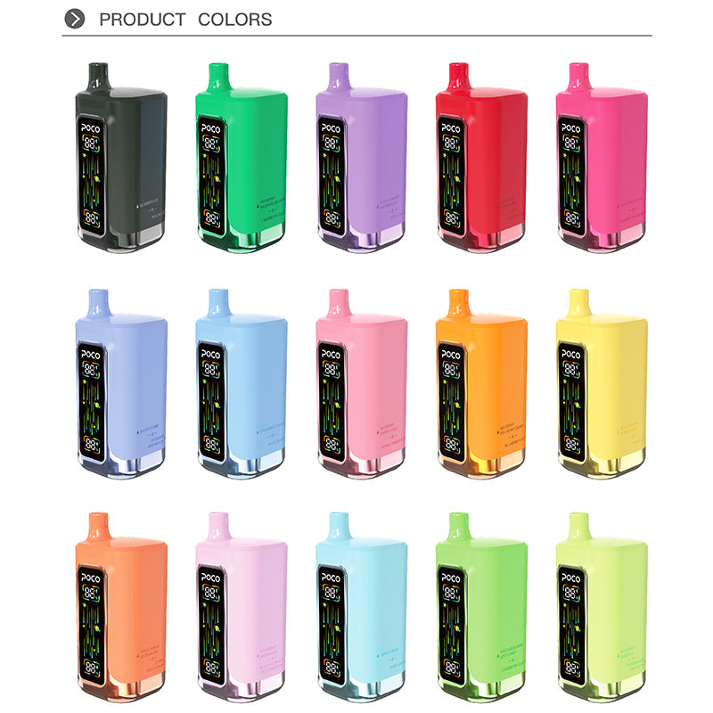 EU Warehouse POCO FR 80000 Puffs Disposable Vape Wholesale