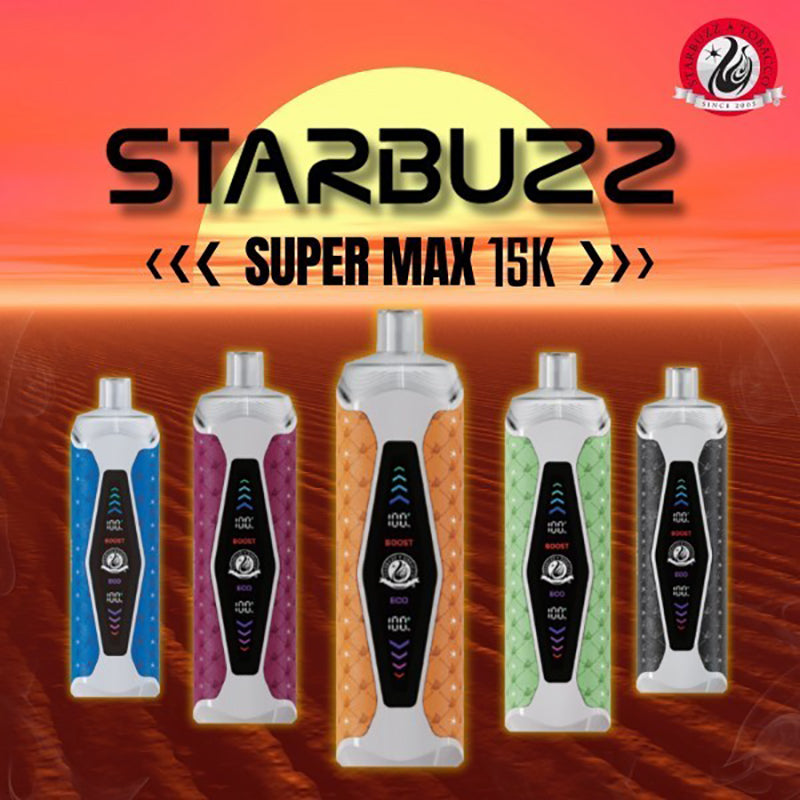 STARBUZZ SUPER MAX 15000 Puffs Disposable Vape Wholesale - [VzVape.com]