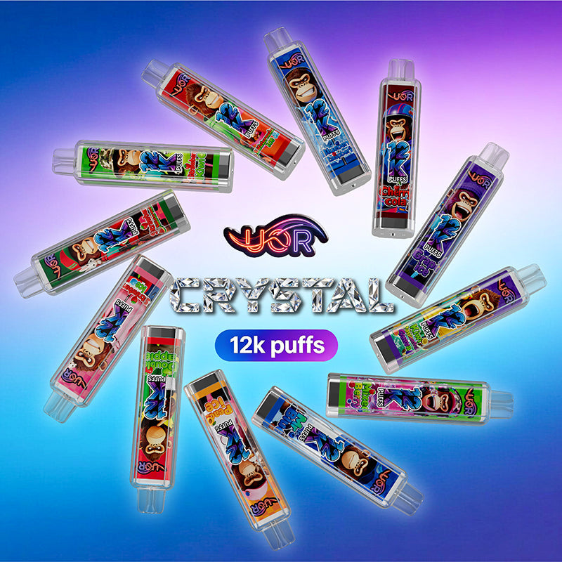 EU Warehouse UOR Crystal 12000 Puffs Disposable Vape Wholesale - [VzVape.com]