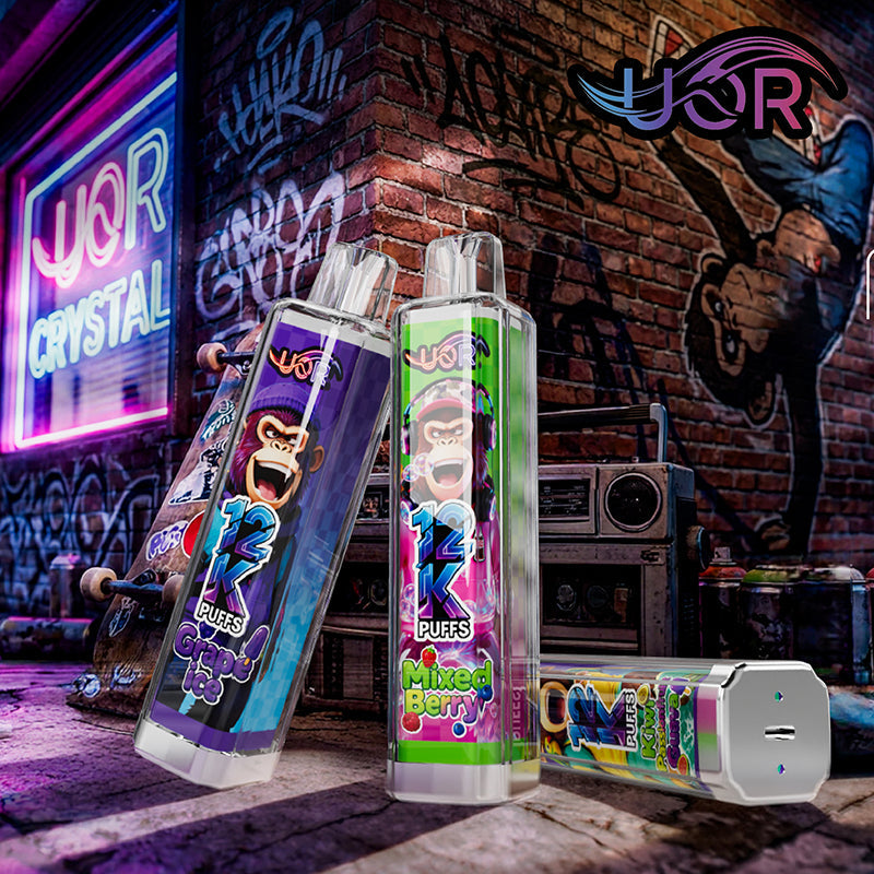 EU Warehouse UOR Crystal 12000 Puffs Disposable Vape Wholesale - [VzVape.com]