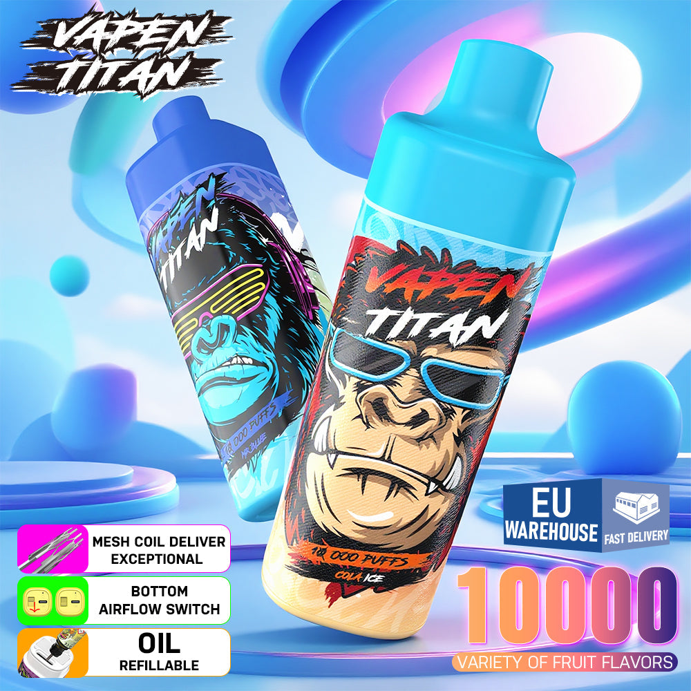 EU Warehouse VAPEN TITAN 10000 Puffs Disposable Vape Wholesale VzVape Wholesale EU Warehouse VAPEN TITAN 10000 Puffs Disposable Vape Wholesale VzVape Wholesale