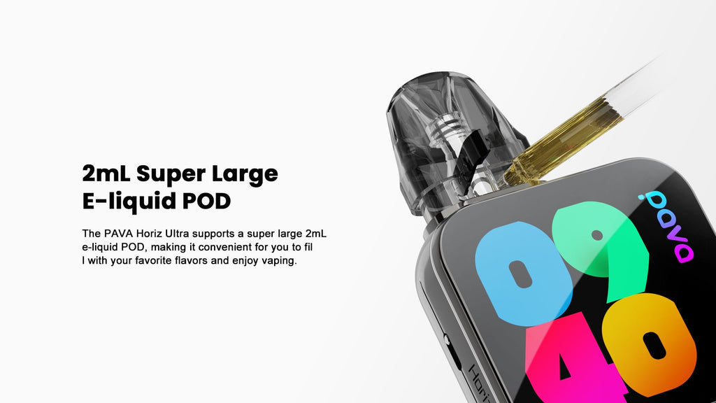 PAVA Horiz Ultra 2ML Refillable Vape Wholesale - Vapz Vape Wholesale