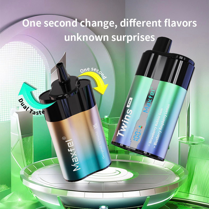 Maxfel Twins Pro 18000 Puffs Disposable Vape Wholesale - [VzVape.com]