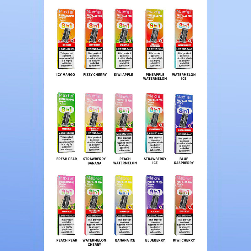 Maxfel FANADY 2400 Puffs Pod Device System Wholesale - VZVAPE