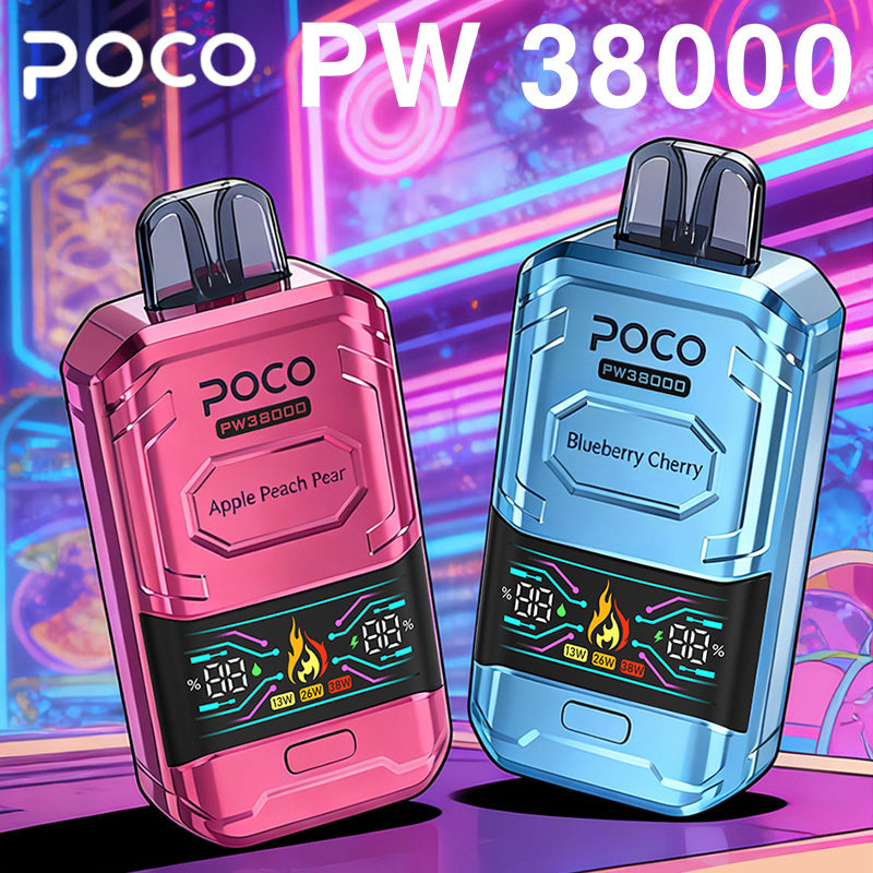 EU Warehouse POCO PW 38000 Puffs Disposable Vape Wholesale - [VzVape.com]