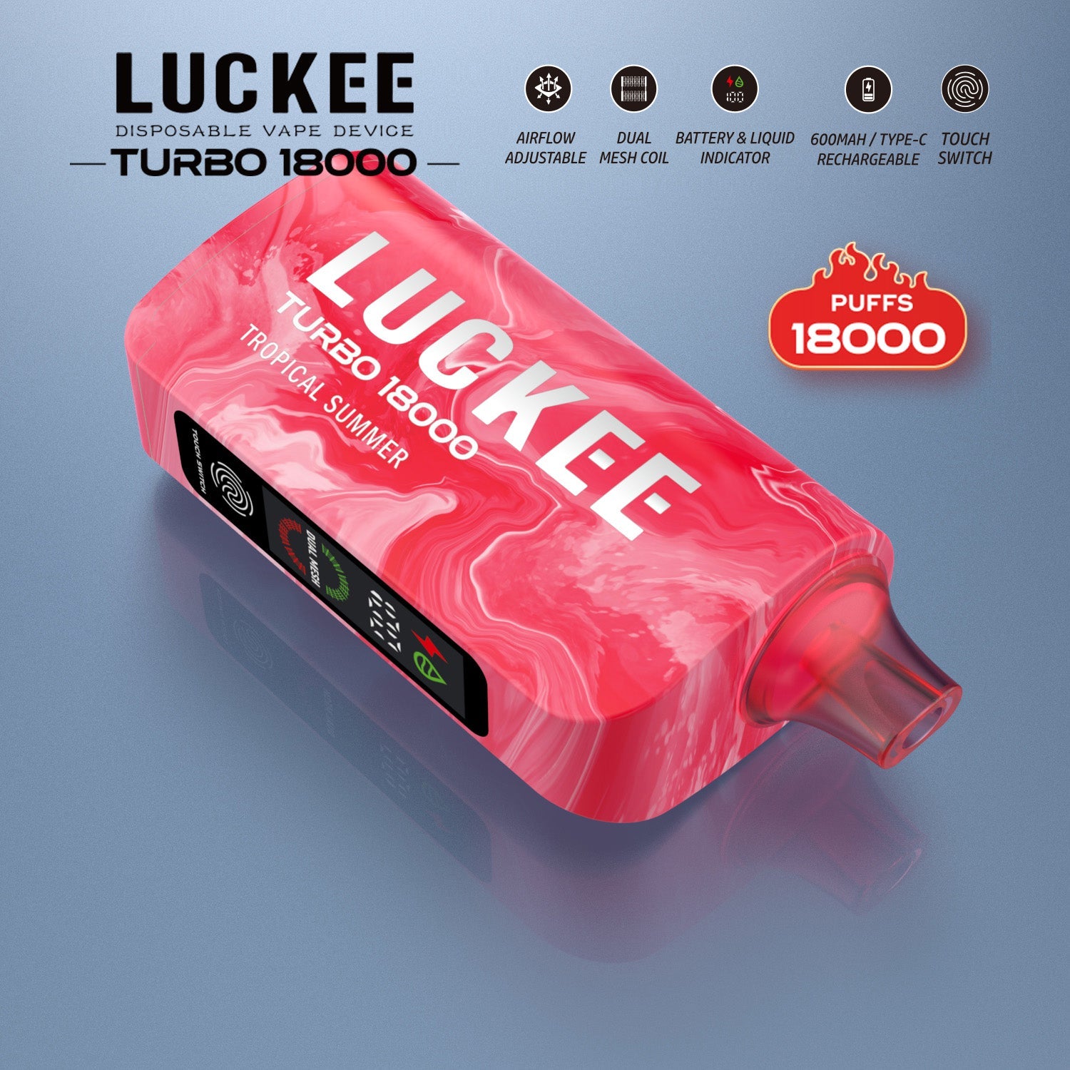LUCKEE TURBO 18000 Puffs Disposable Vape Wholesale - VZVAPE