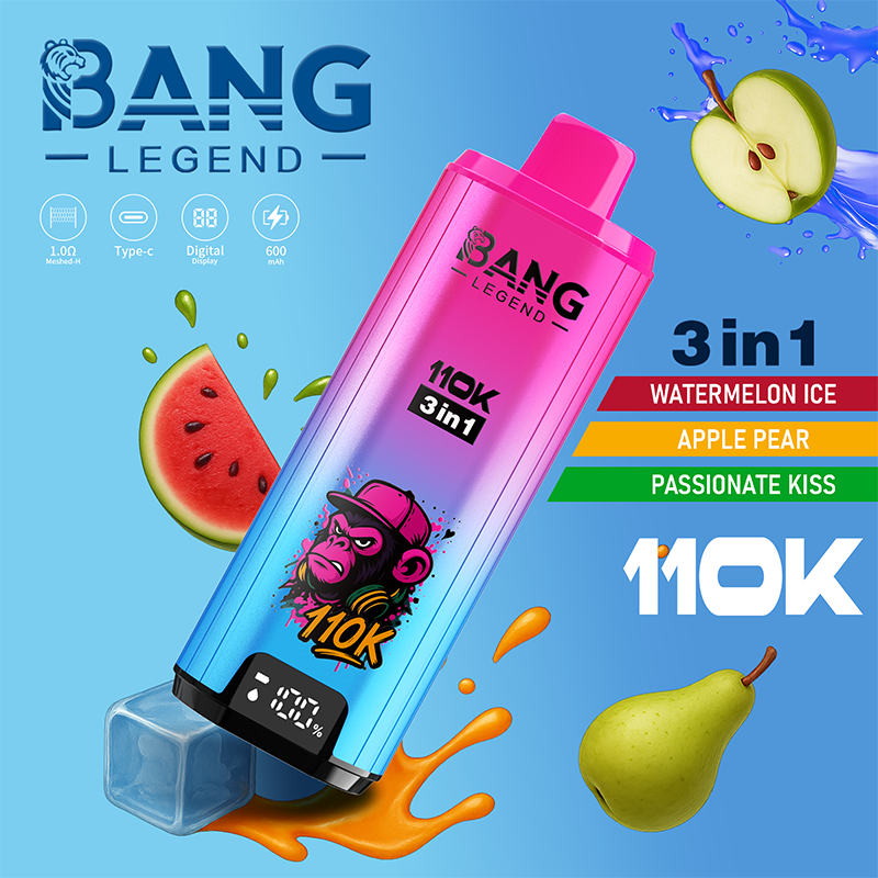 BANG LEGEND 3in1 110000 Puffs Disposable Vape Wholesale - [VzVape.com]