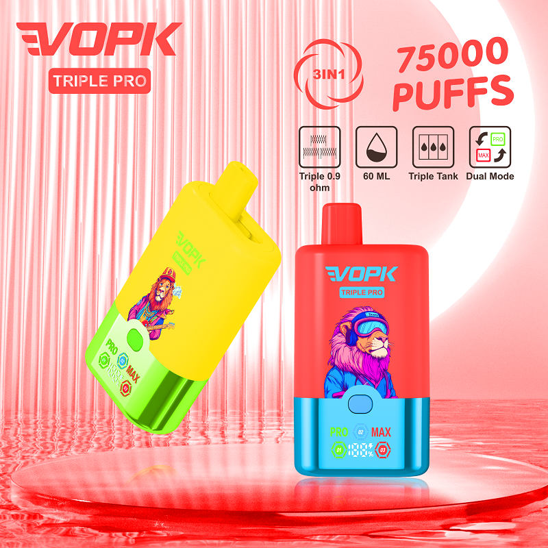 VOPK TRIPLE PRO 75000 Puffs Disposable Vape Wholesale - Vapz Vape Wholesale