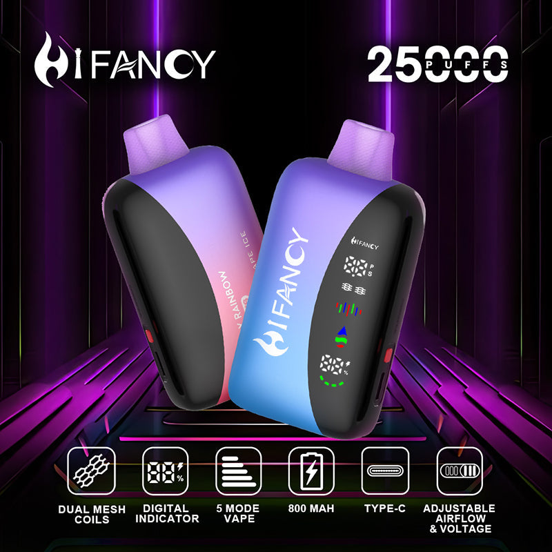 EU Warehouse HIFANCY RAINBOW 25000 Puffs Disposable Vape Wholesale - [VzVape.com]