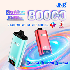 JNR Big Mac Shisha 80000 Puffs 55ml Disposable Vape Wholesale