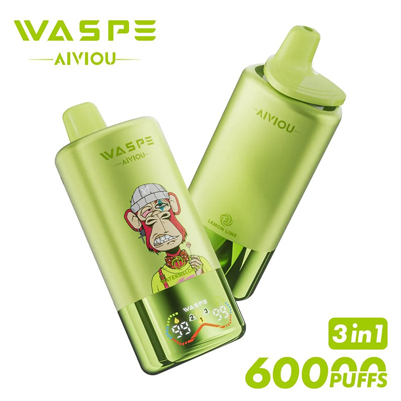 WASPE 3in1 60000 Puffs Disposable Vape Wholesale - Vapz Vape Wholesale