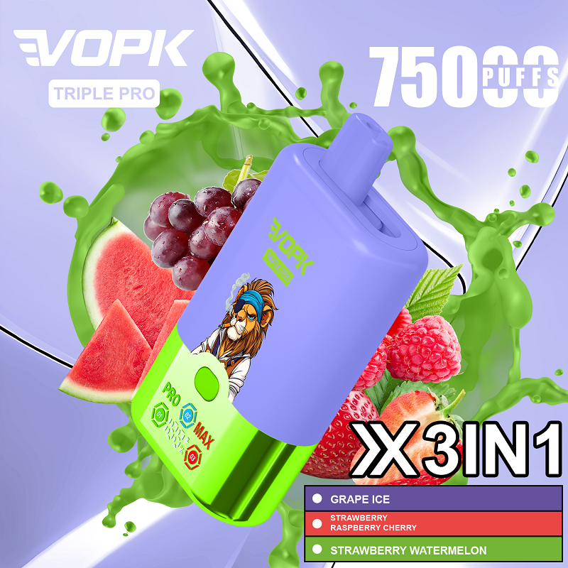 VOPK TRIPLE PRO 75000 Puffs Disposable Vape Wholesale - [VzVape.com]