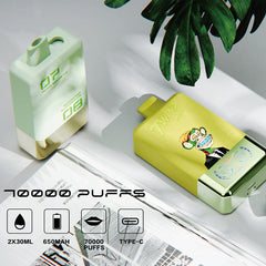 LAVIE Twins Max 70000 Puffs Disposable Vape Wholesale - VZVAPE