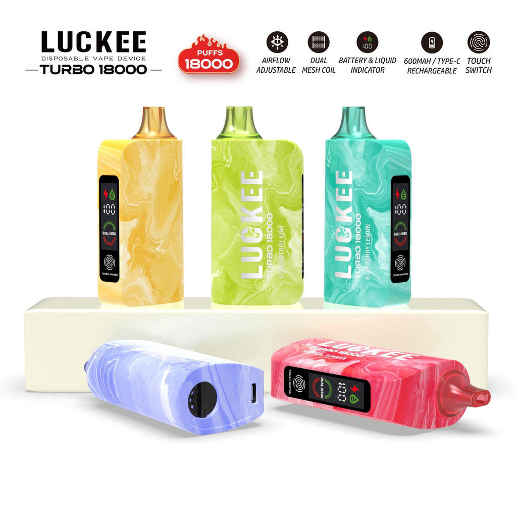LUCKEE TURBO 18000 Puffs Disposable Vape Wholesale - Vapz Vape Wholesale